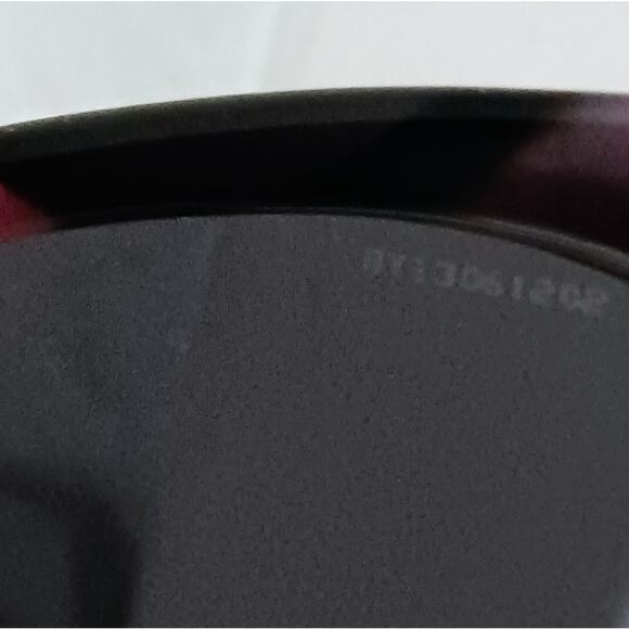 Burberry Sunglasses Tortoiseshell PURPLE BLACK Round Cat Eye Gray Lens Authentic - Picture 8 of 16